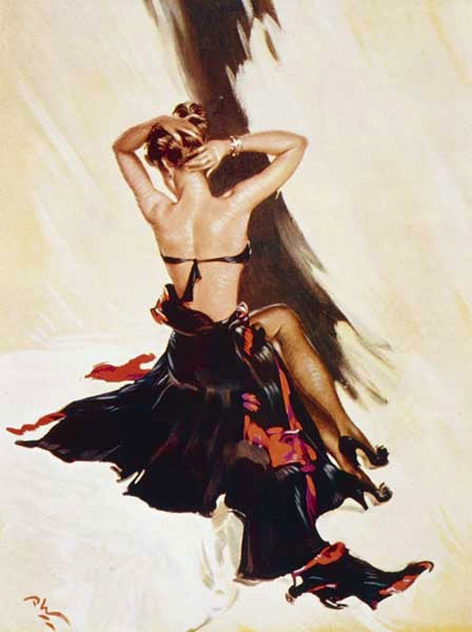 David Wright oil painting